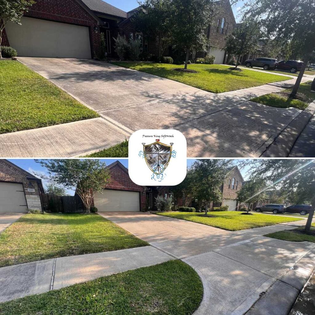 Pressure washing services in Katy, TX
