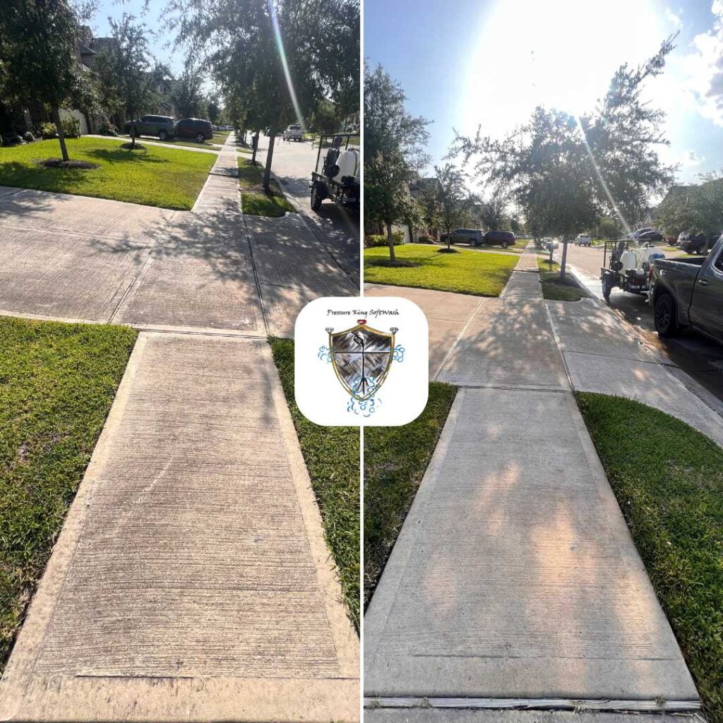 Pressure washing services in Katy, TX