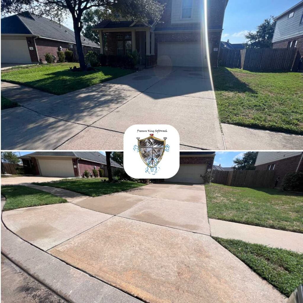 Pressure washing services in Katy, TX