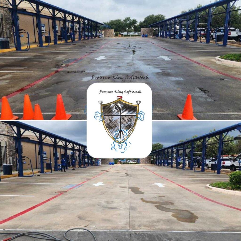 Pressure washing services
