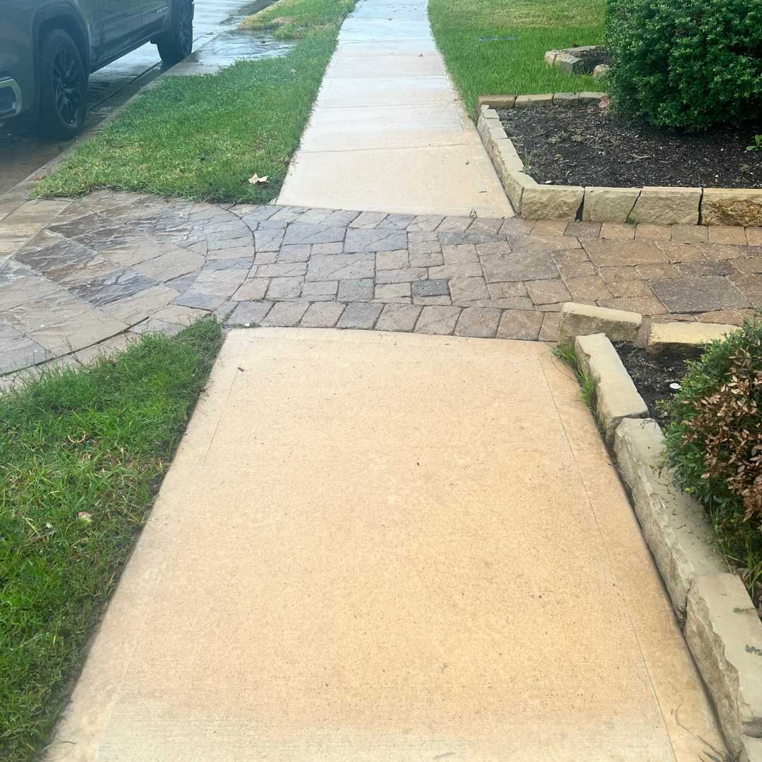 Concrete cleaning residential services in Katy, TX