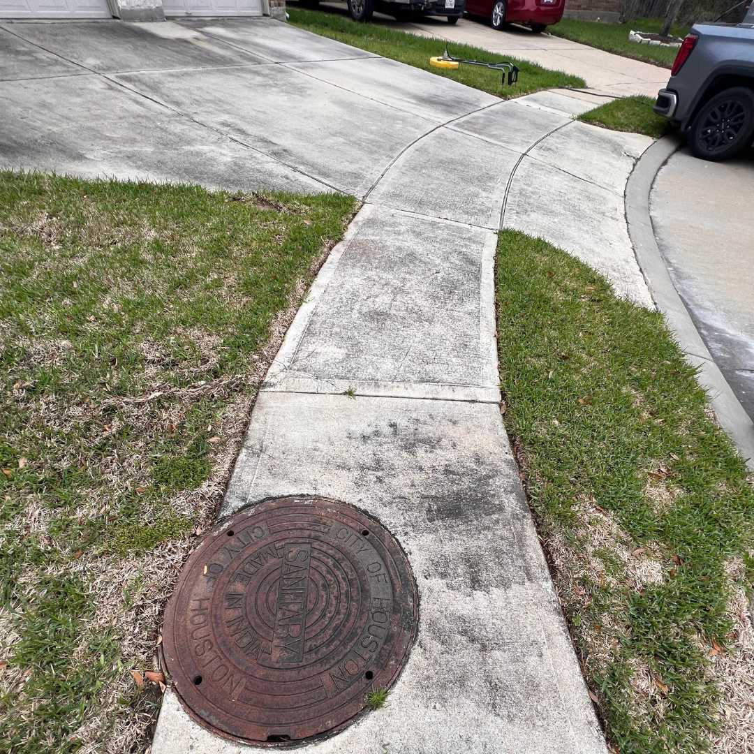 Concrete cleaning residential services in Katy, TX
