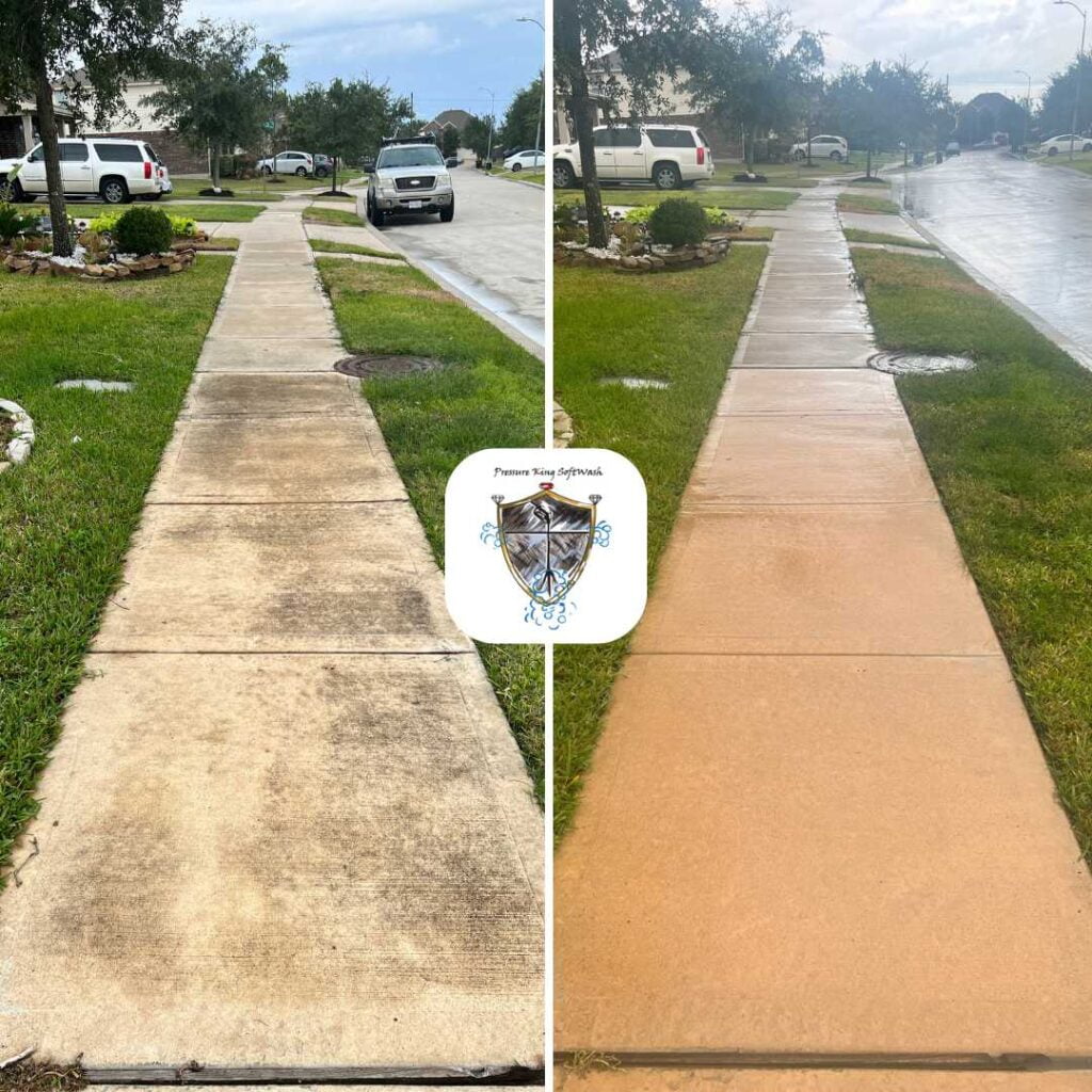 Pressure washing services in Katy, TX