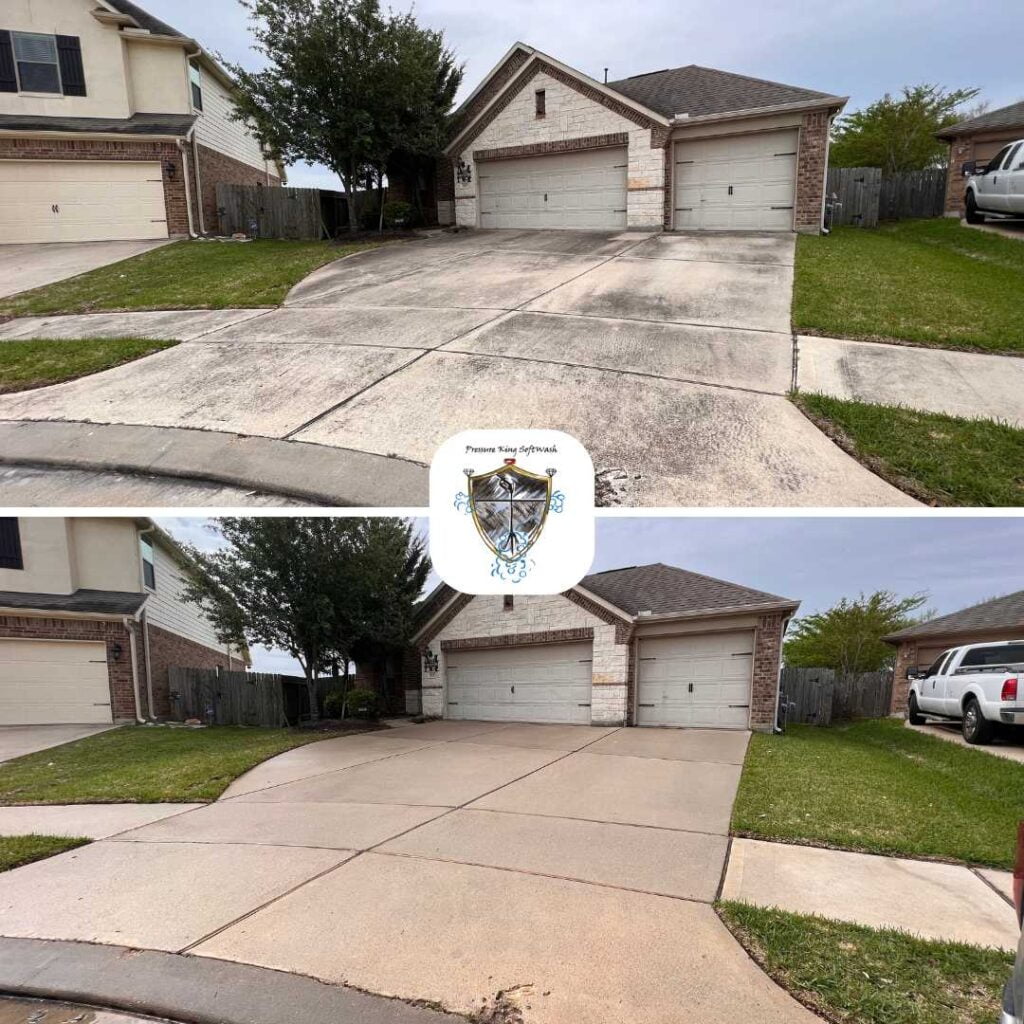 Pressure washing services in Katy, TX